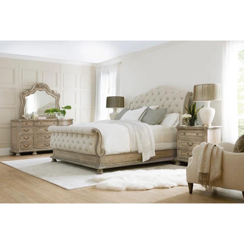 Hooker Furniture Castella Upholstered Sleigh Bed