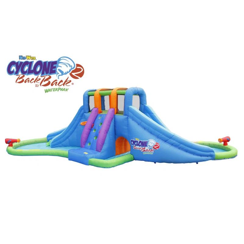Kidwise Cyclone2 Back to Back® Water Park and Lazy River & Reviews | Wayfair