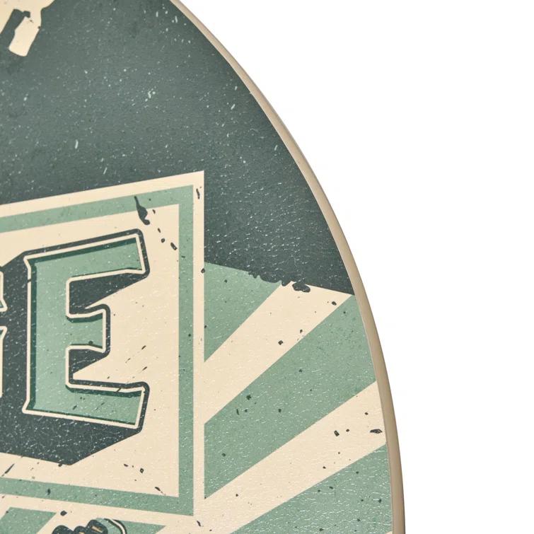 American Art Decor Round Wall Plaque