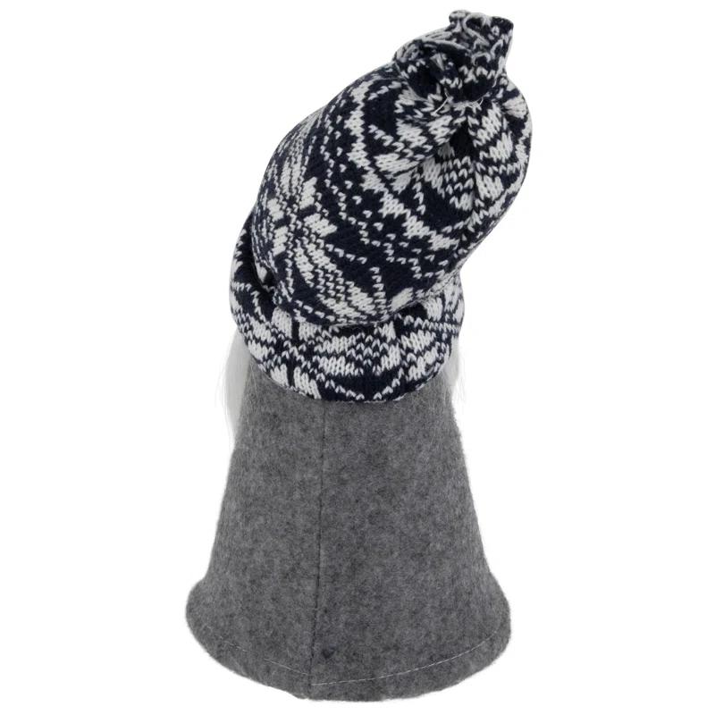 Northlight Seasonal 8" Big Nose Plush Blue Santa Gnome Christmas Figure