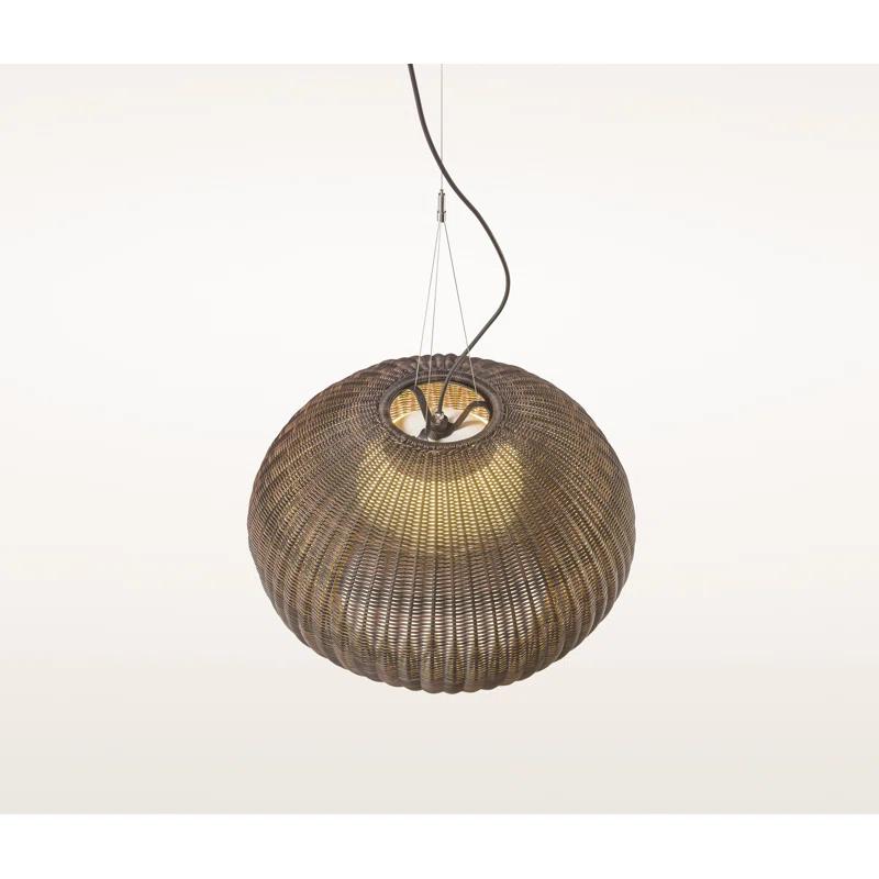 Garota 1 - Light Black LED Dome Pendant