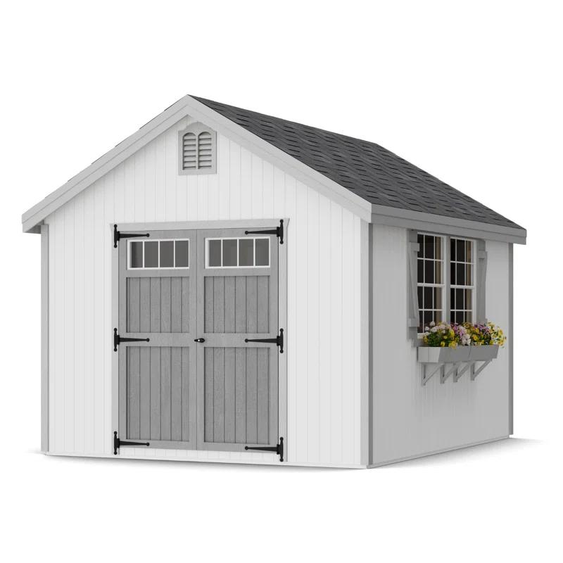 Little Cottage Co. Colonial Williamsburg Outdoor Wood Storage Shed