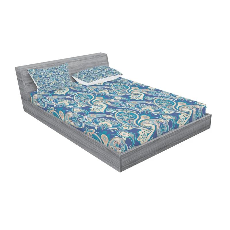 Microfiber Paisley Sheet Set (Set of 3)
