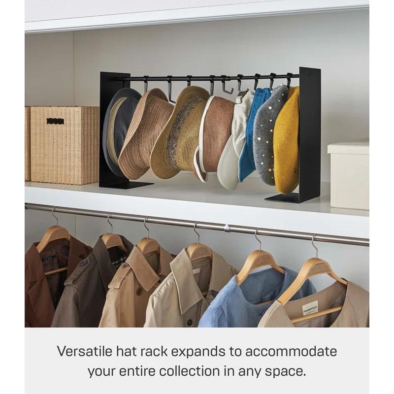 Yamazaki Home Yamazaki Home Hat Hanging Organizer, Steel, Holds 5.5 Lbs, Adjustable