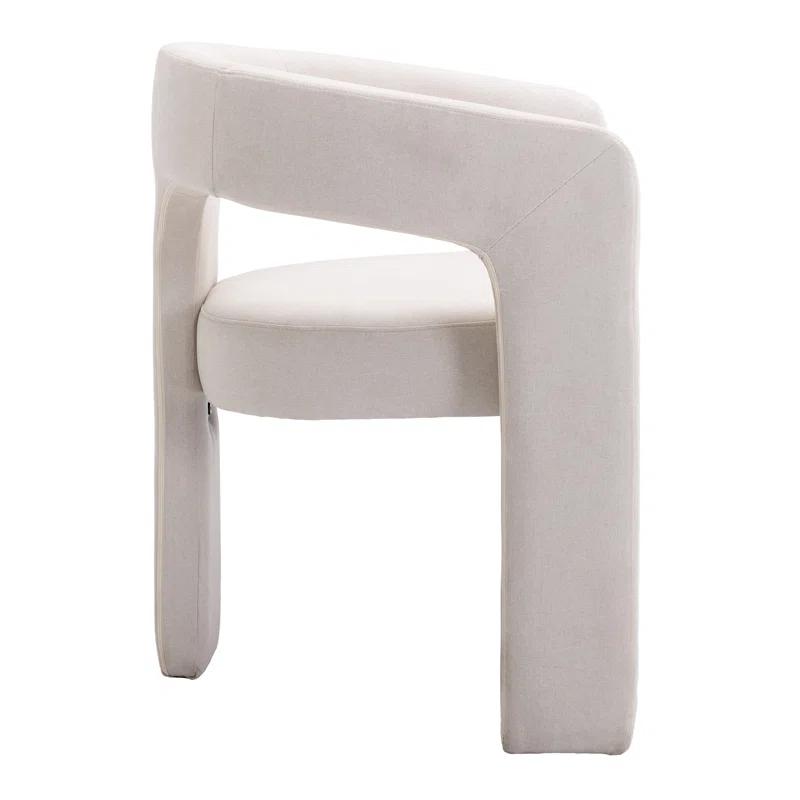 wahson office chair Modern Upholstered Barrel Dining Chairs (Set of 2)