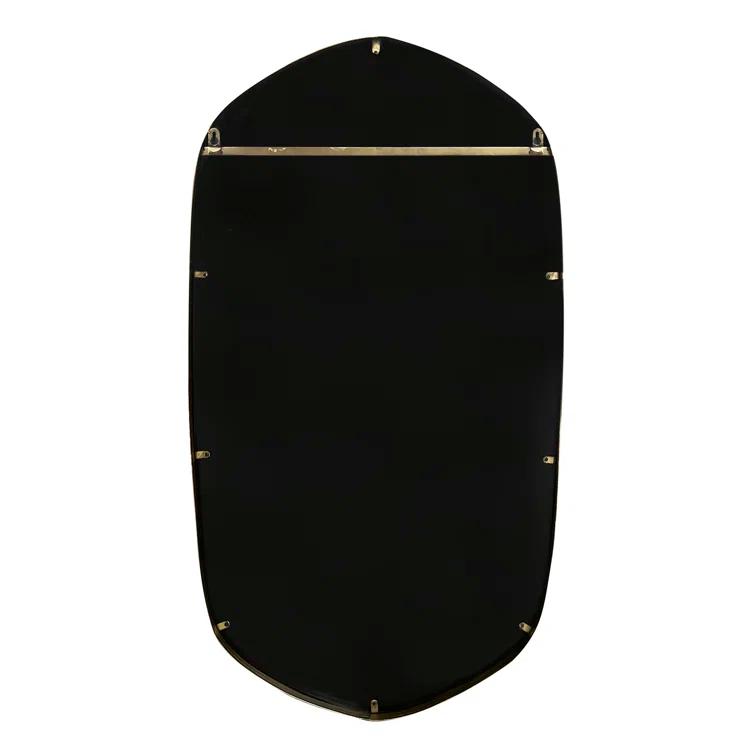 Glover Wood Hexagon Mirror