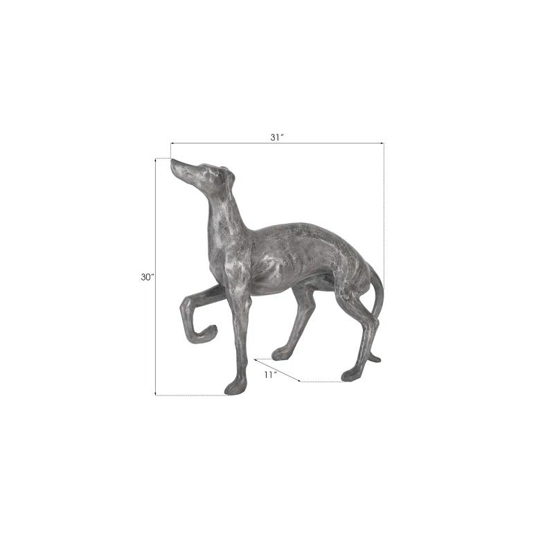 Phillips Collection Prancing Dog Statue