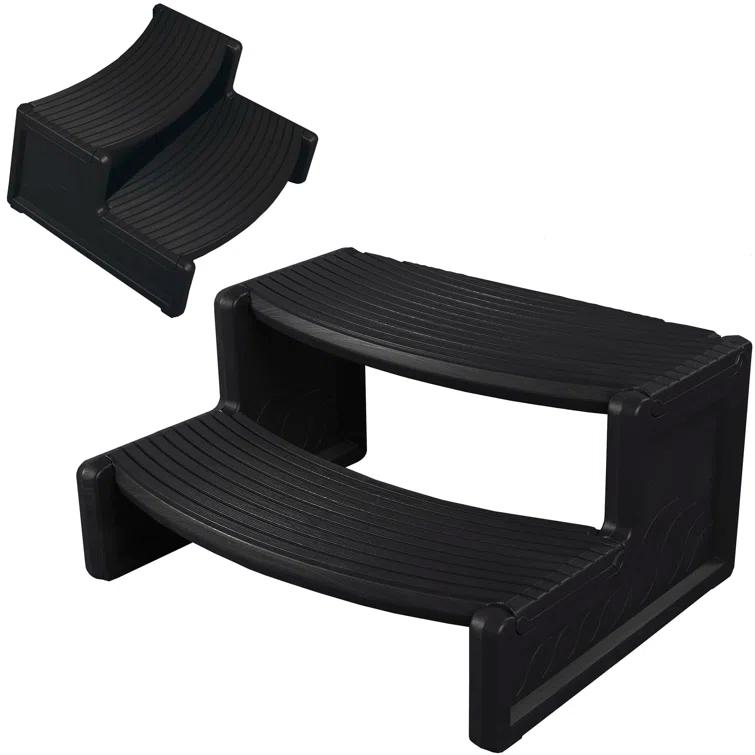 Aqualife® by Strong Spas® Grand Banks™ 5-Person 81-Jet Acrylic Lounger Hot Tub Spa, Stainless Steel Heater and Ozonator, Multi Color LED Lighting, Insulated Cover Included