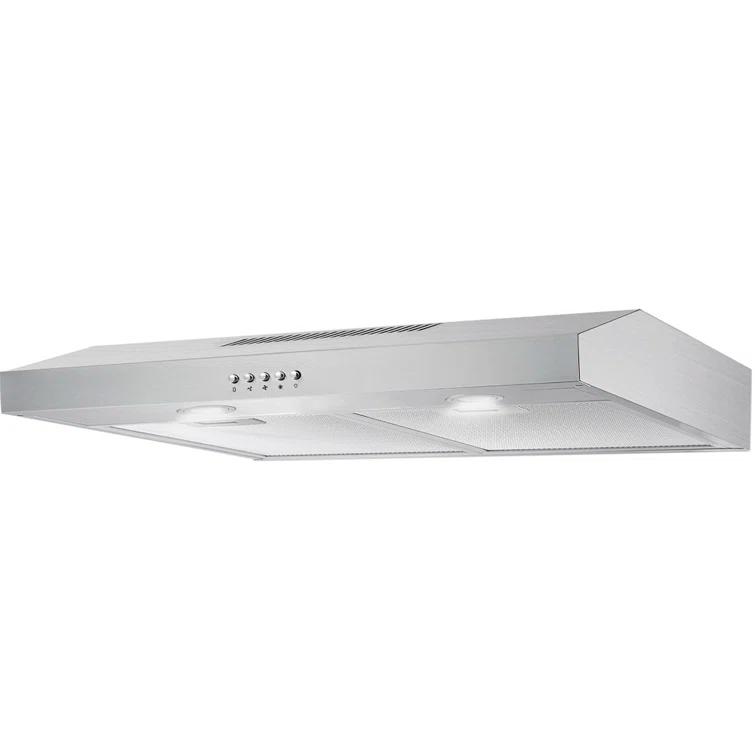 Cavaliere Cavaliere 30" Stainless Steel 200 CFM Ducted (Vented) Under Cabinet Range Hood with Mesh Filter 843012109114