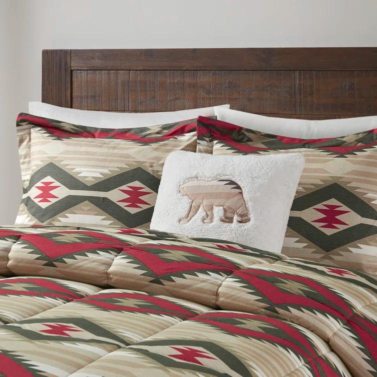 Woolrich Woolrich Emmet Creek Down Alternative Comforter Set with Throw Pillow