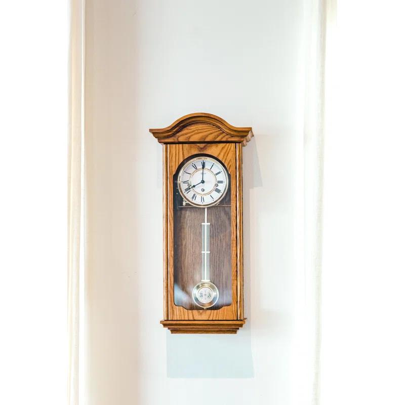 Hermle Black Forest Clocks Brooke Wood Wall Clock