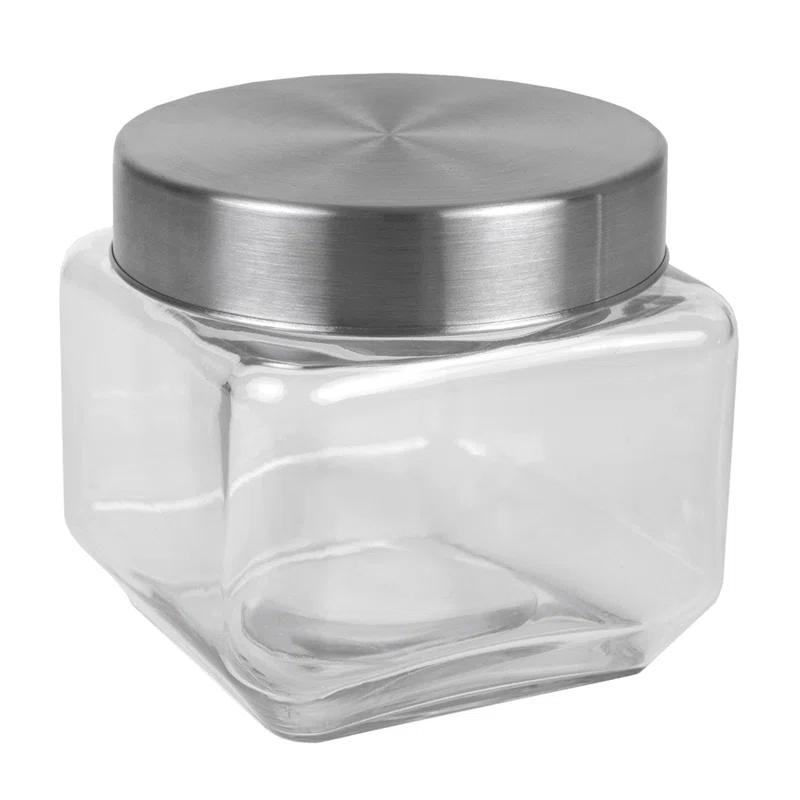 Prep & Savour Glass Canister - Set of 4