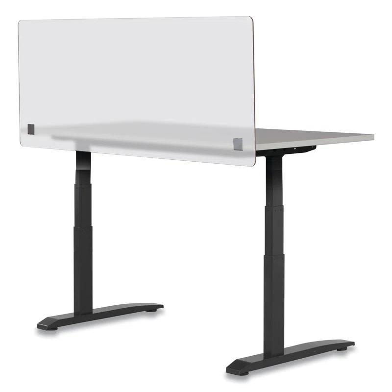 Safco® Plastic/Acrylic 1 Panel Desk Divider
