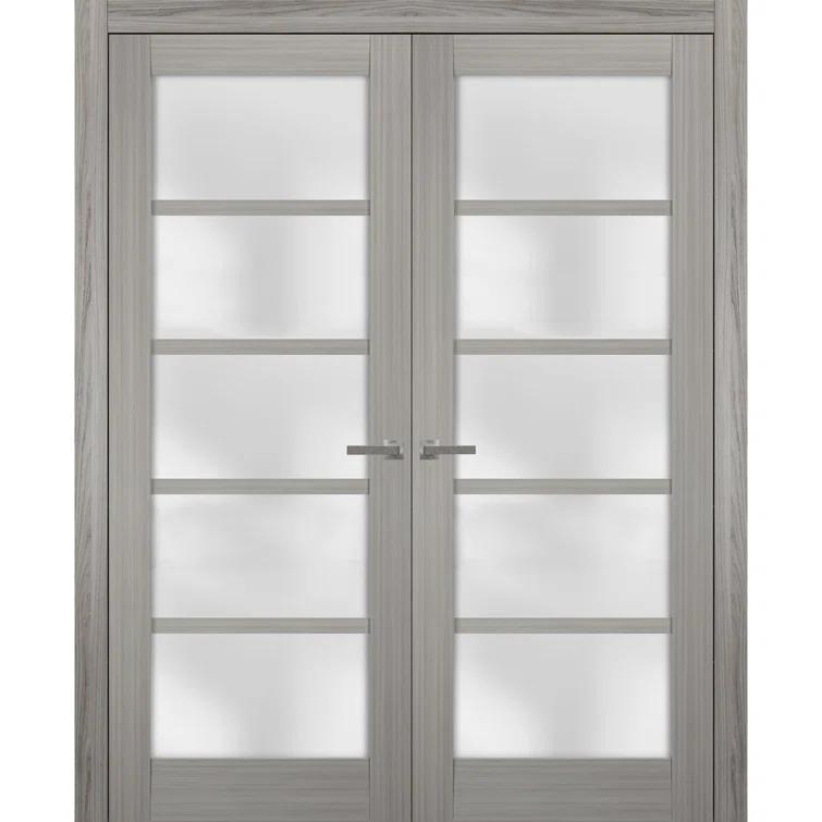 SARTODOORS Quadro Frosted Glass French Doors