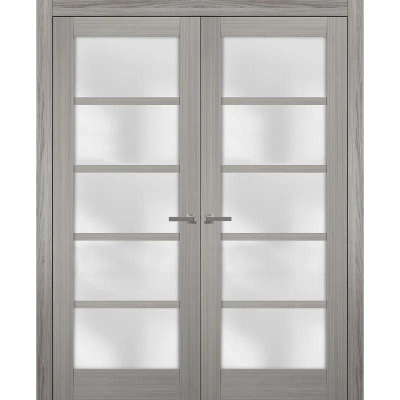 SARTODOORS Quadro Frosted Glass French Doors