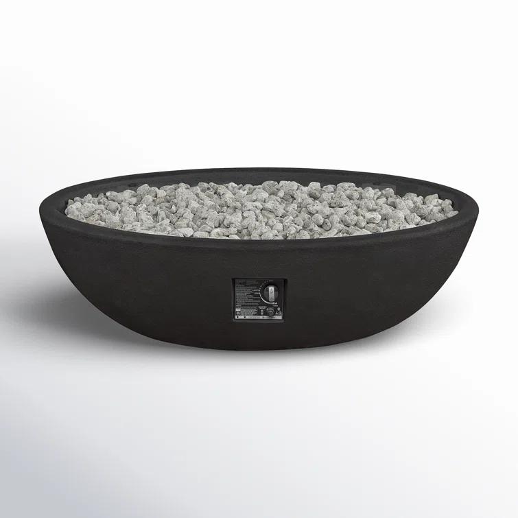 Fernanda Fire Bowl - Shale / Oval