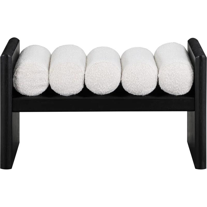 Reeves Boucle Wood Bench