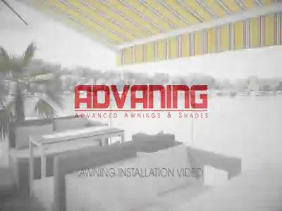Advaning Classic Motorized Retraction Slope Patio Awning
