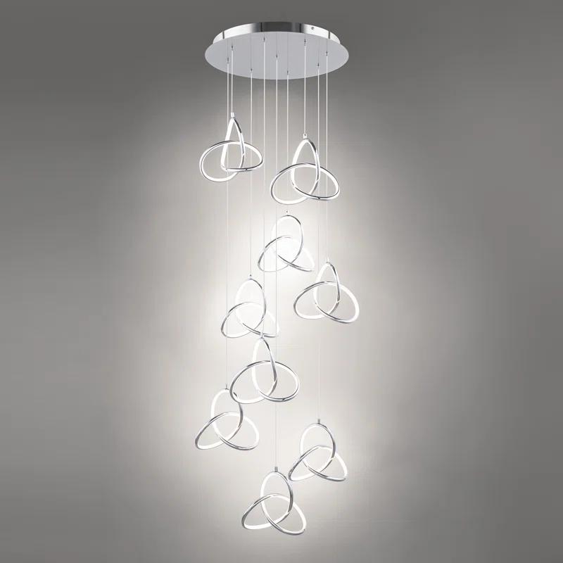 dweLED Vornado Round 9 - LED Light Pendant