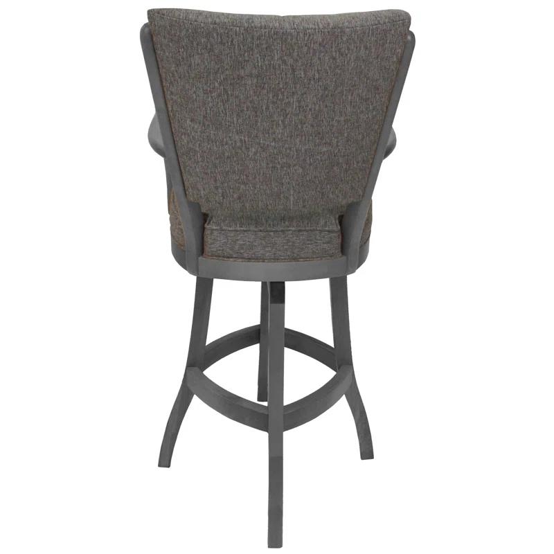 Red Barrel Studio® Irminger Classic Swivel Wood Extra Tall Stool 34" Seat