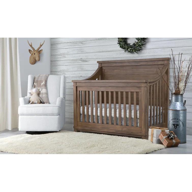 Heming Wingback Recliner Nursery Glider