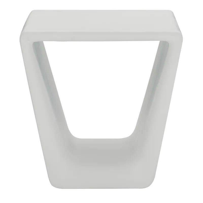 Hyannis 19.31'' Stone Outdoor Side Table