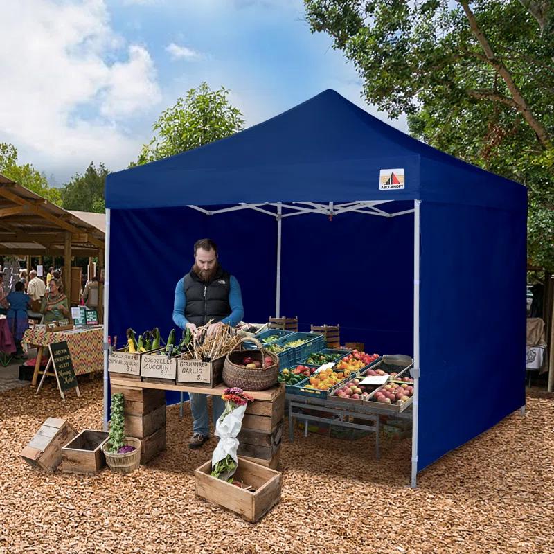 ABCCANOPY Commercial 10 ft. W x 10 ft. D Instant Shade Pop-Up Canopy The Pop Up Canopies