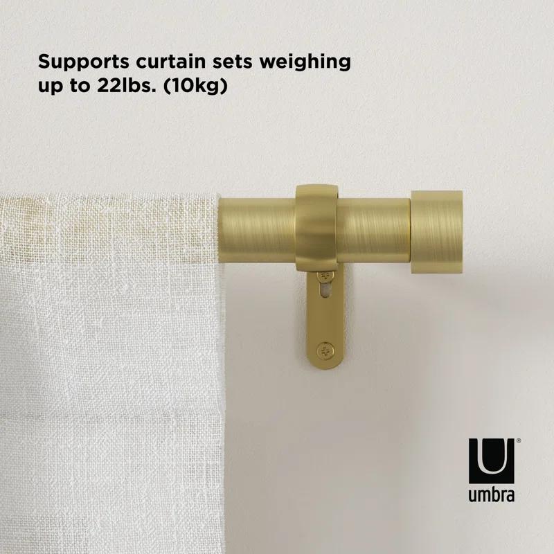 Umbra CAPPA Single Steel Curtian Rod