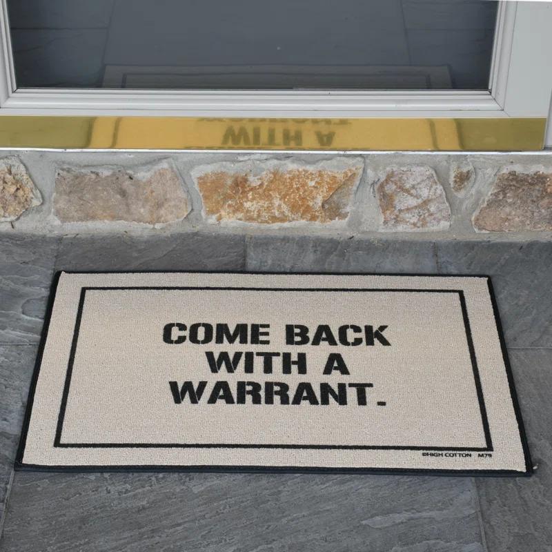 Trinx Huntsville Non-Slip Indoor Doormat