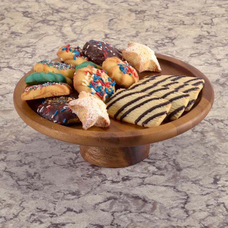 Millwood Pines Kalmar Home Acacia Wood Cake Stand Azareya