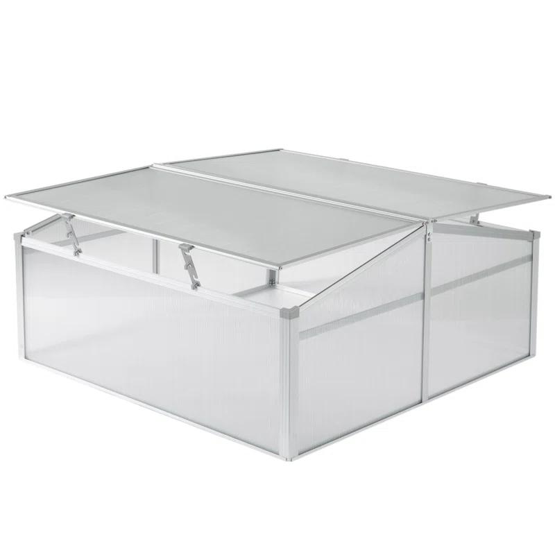 Gardenised 39.37" W x 39.37" D Mini Greenhouse