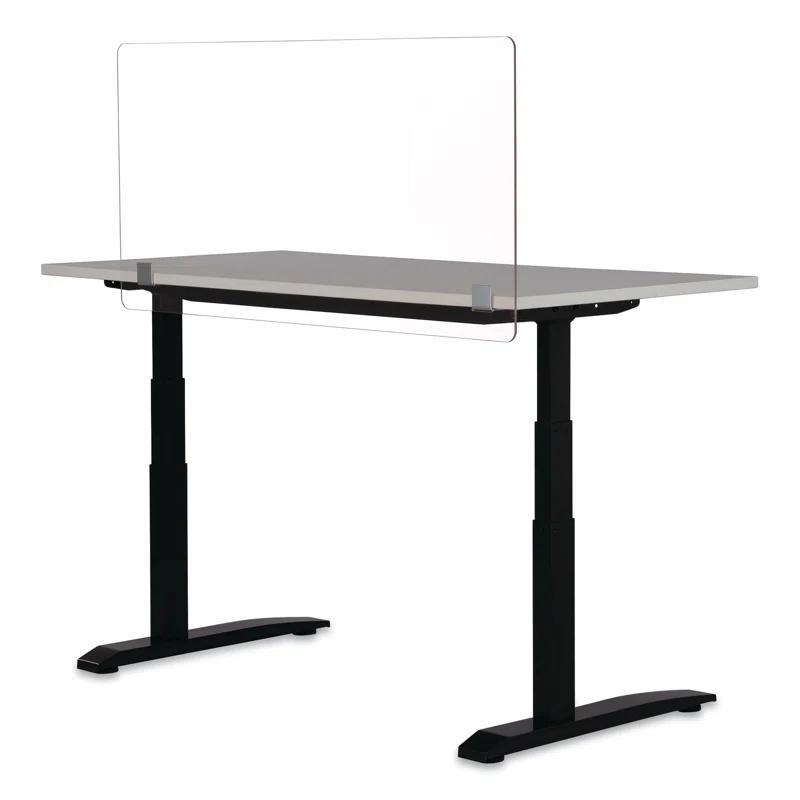 Safco® Plastic/Acrylic 1 Panel Desk Divider