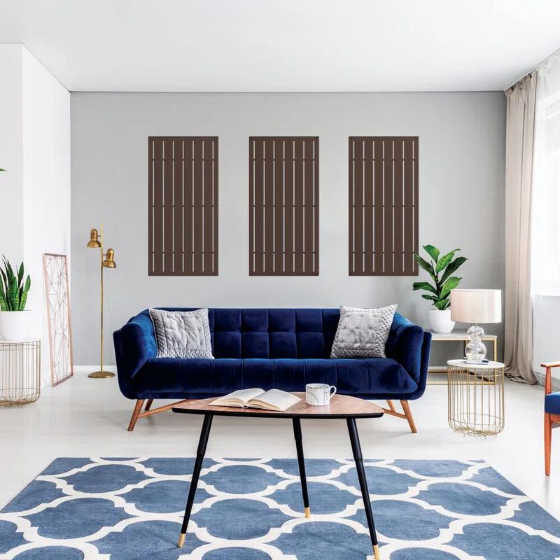 Barrette Outdoor Living 2 ft. x 4 ft.  Boardwalk Decorative Screen