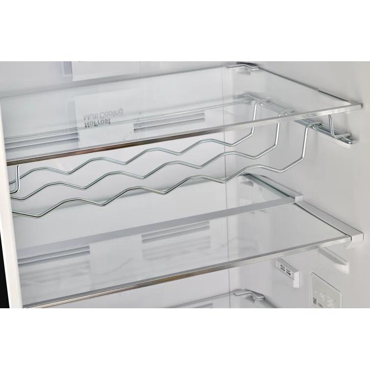 Unique Appliances Classic Retro 24 In 12 Cu.ft Bottom Mount Fridge Auto Defrost, Energy Star Certified, Counter Depth UGP-340L B AC