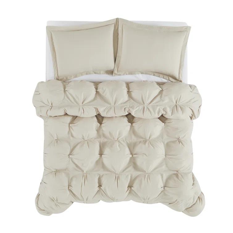 Truly Soft Truly Soft Cloud Puffer Comforter Set – Overfilled, Soft Microfiber