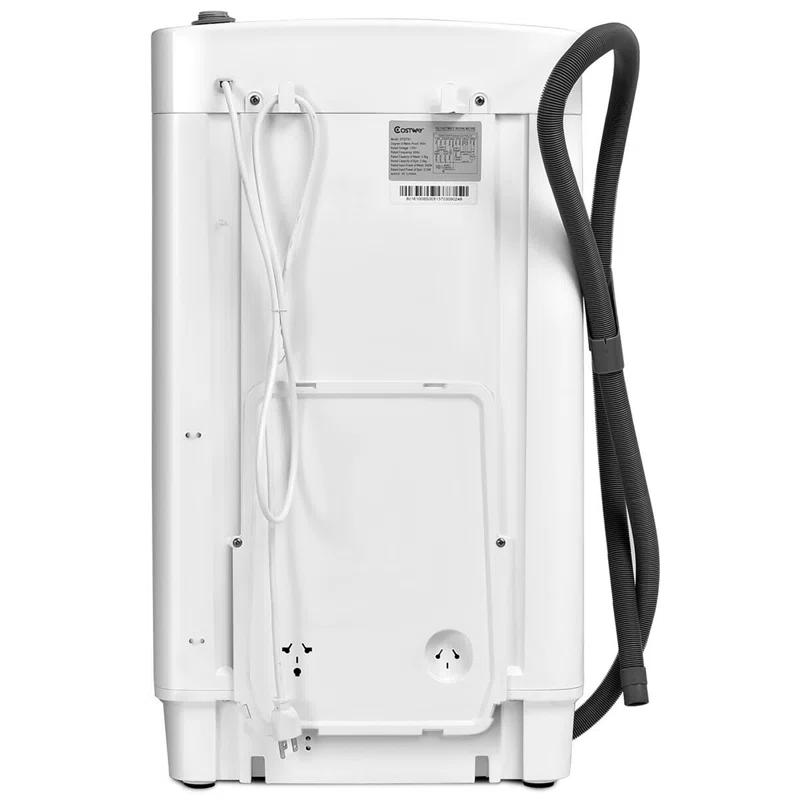 Costway Costway 0.79 cu. ft. High Efficiency Portable Washer in White