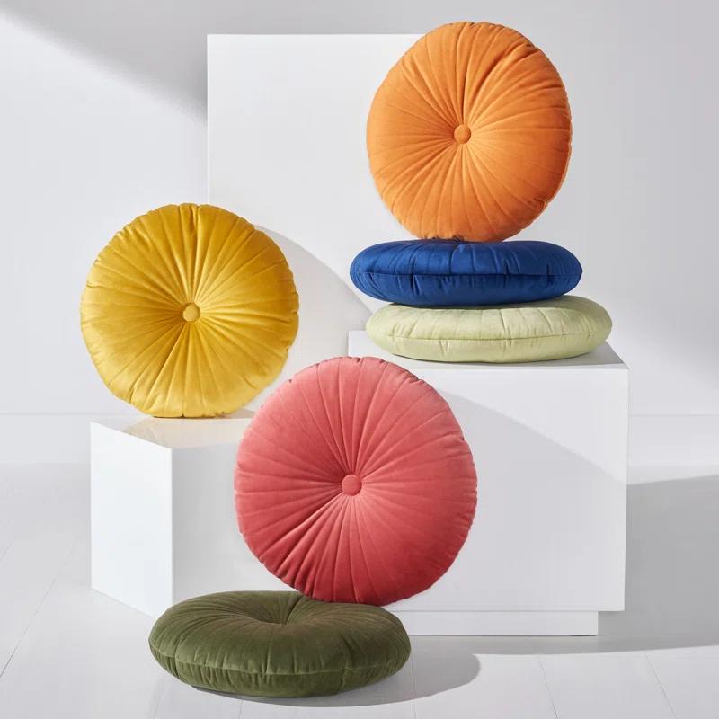 Safavieh Buttons Reversible Throw Pillow