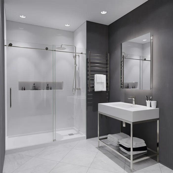 ANZZI Single-Hole Single-handle Bathroom Faucet with Drain Assembly L-AZ900BN