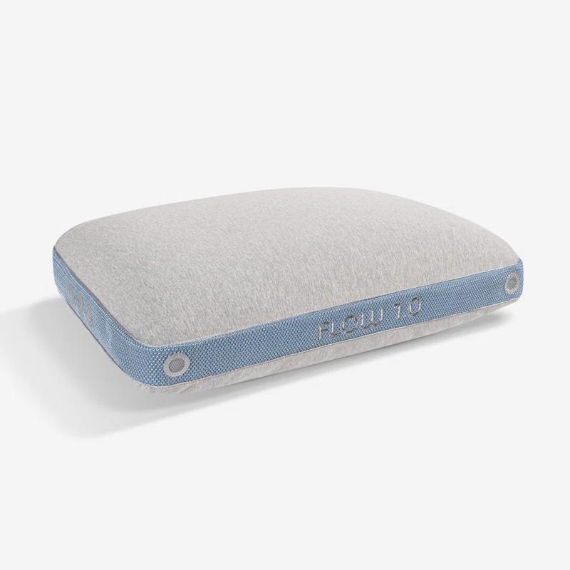Bedgear Bedgear Flow Performance Pillow - Breathable Bed Pillow - Medium - Washable Cover