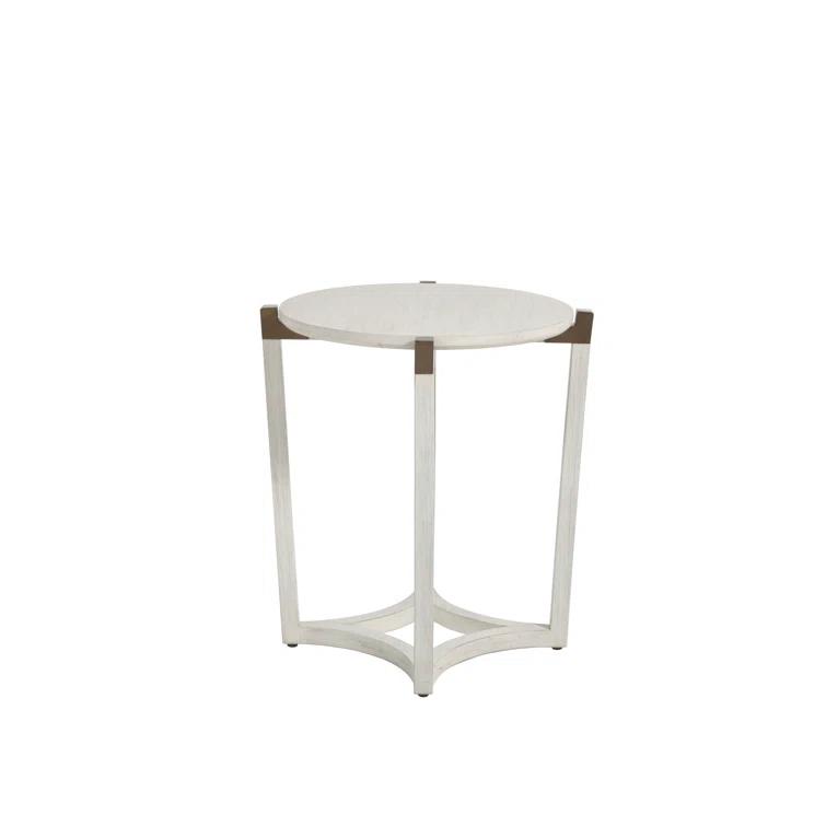 Gabby Mills Solid Wood Top End Table