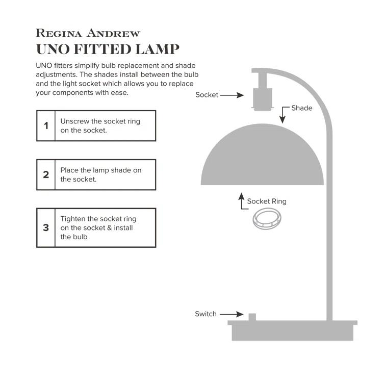 Otto Desk Lamp by Regina Andrew - Natural Brass