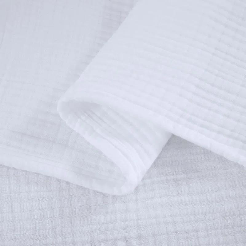 Chezmoi Collection Airy Lightweight 4 Layer Cotton Muslin Blanket