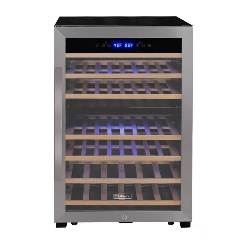 Allavino Allavino Dual Zone 21.625'' Freestanding 47 Bottle Wine Refrigerator