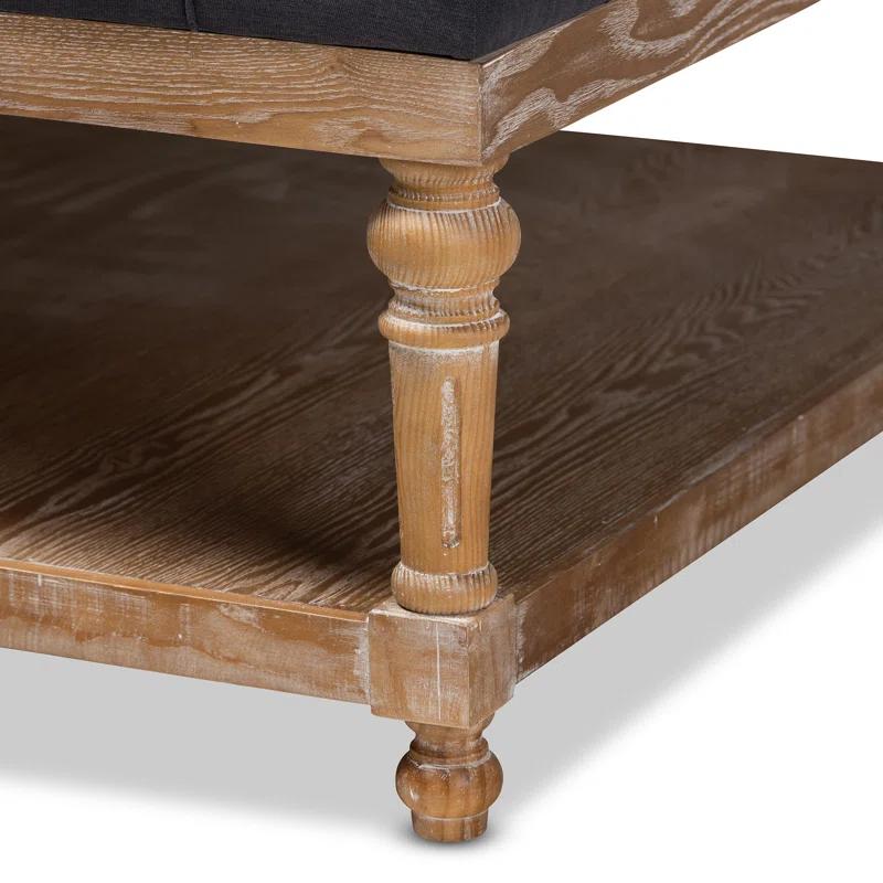 One Allium Way® Ora Upholstered Ottoman