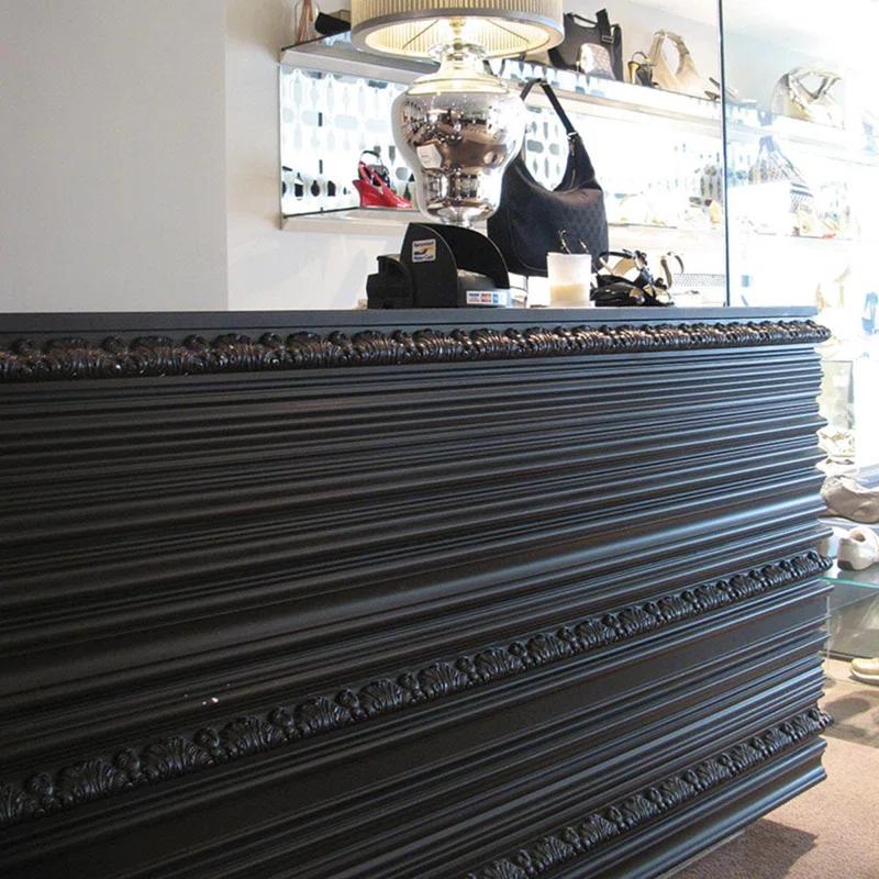 78.75'' H x 1.625'' W x 0.625'' D Plastic Chair Rail