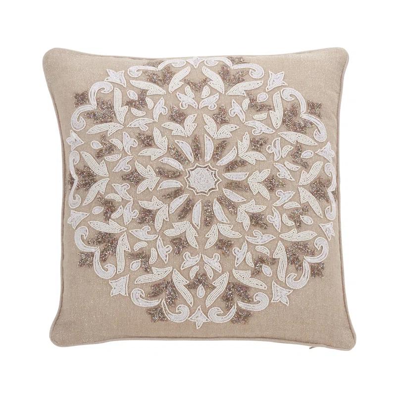 Linen Throw Pillow