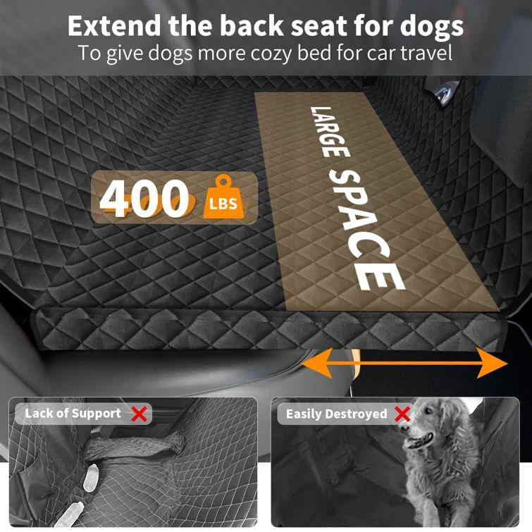 HomLux Dog Car Seat Cover For Back Seat