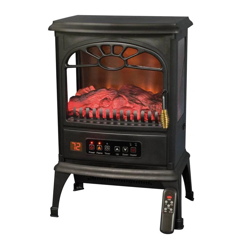 Lifesmart LifeSmart LifePro 1500W 3 Sided Electric Infrared Quartz Indoor Stove Heater