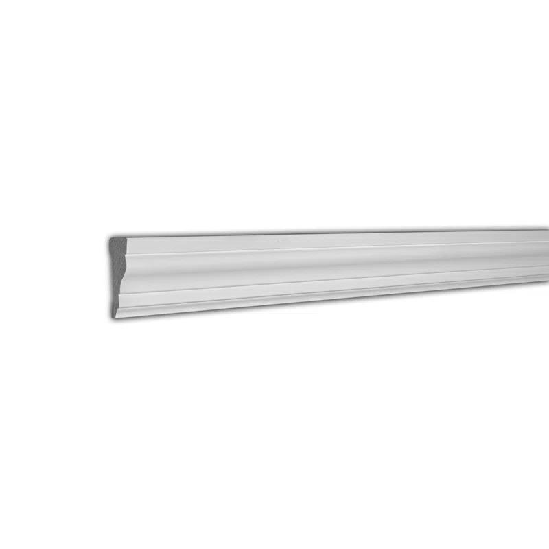 Architectural Products by Outwater L.L.C. WM 361 2-1/2 in x 11/16 in x 96 in Recycled Polystyrene Case Moulding Pro Pack 64 LF (Set of 8)
