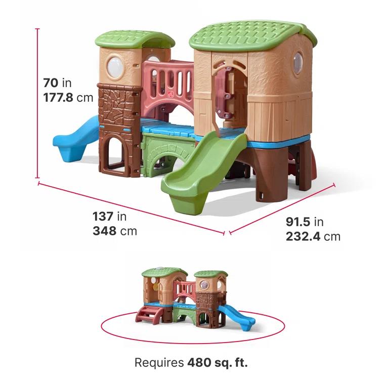 Step2 Step2 Clubhouse Climber Outdoor Climbing Toy for Toddlers